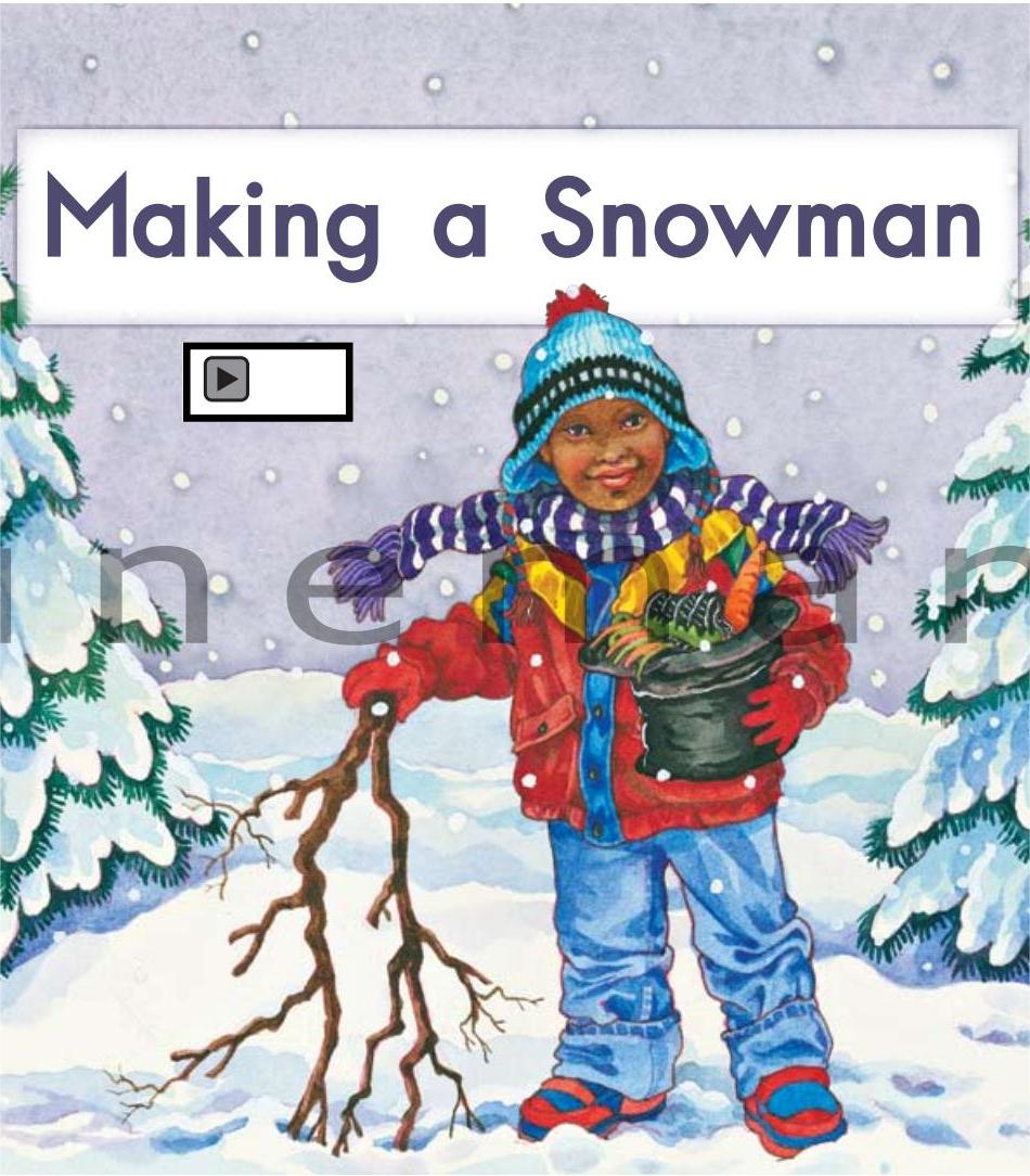 Making a snowman