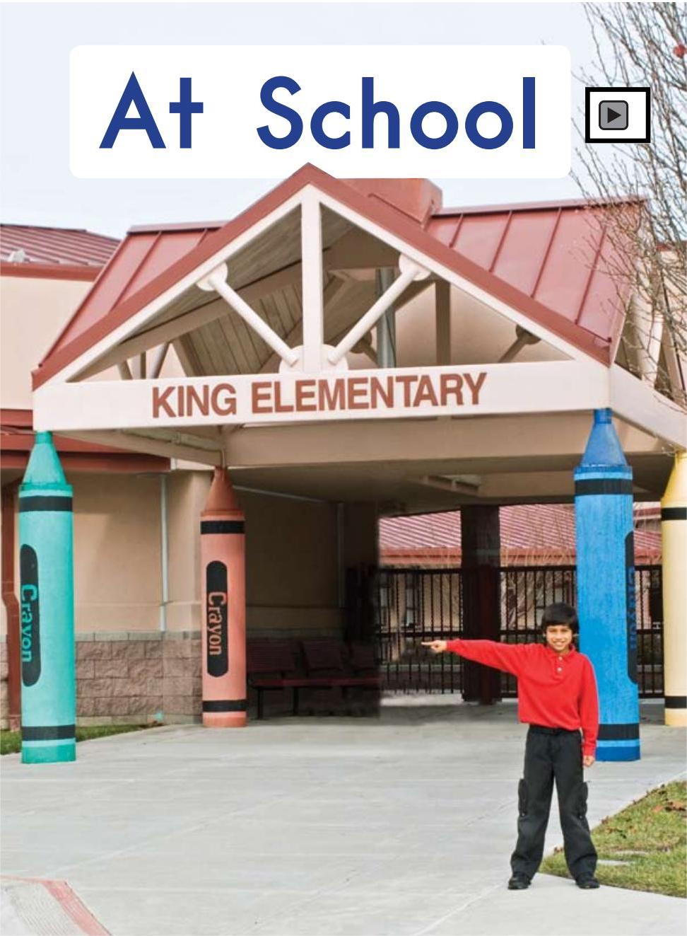 At school