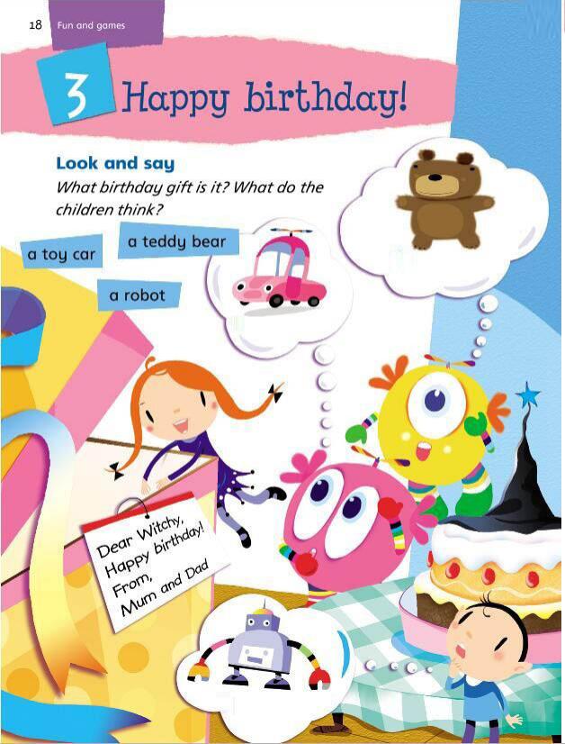 3 Happy birthday!