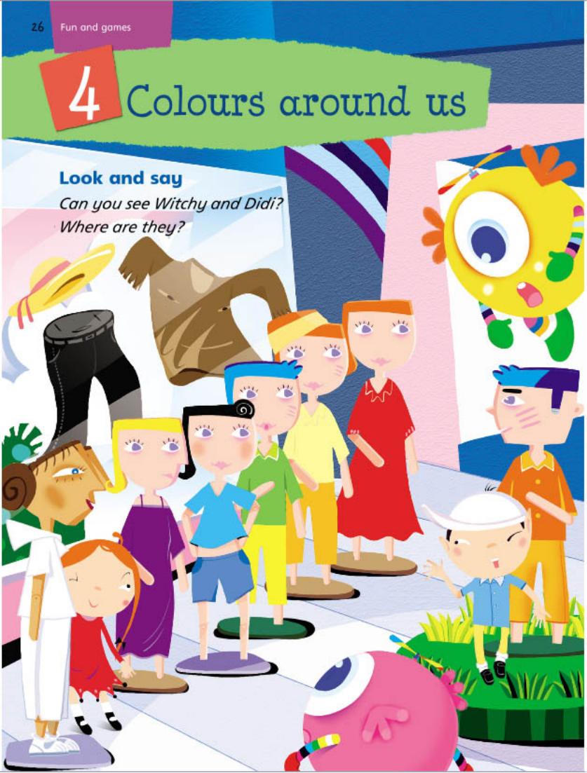 4 Colours around us