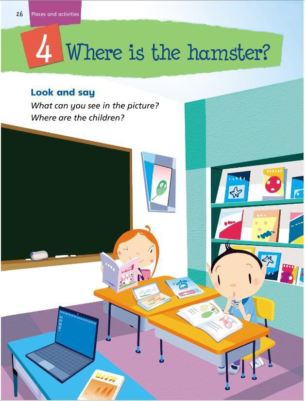 4 Where is the hamster?