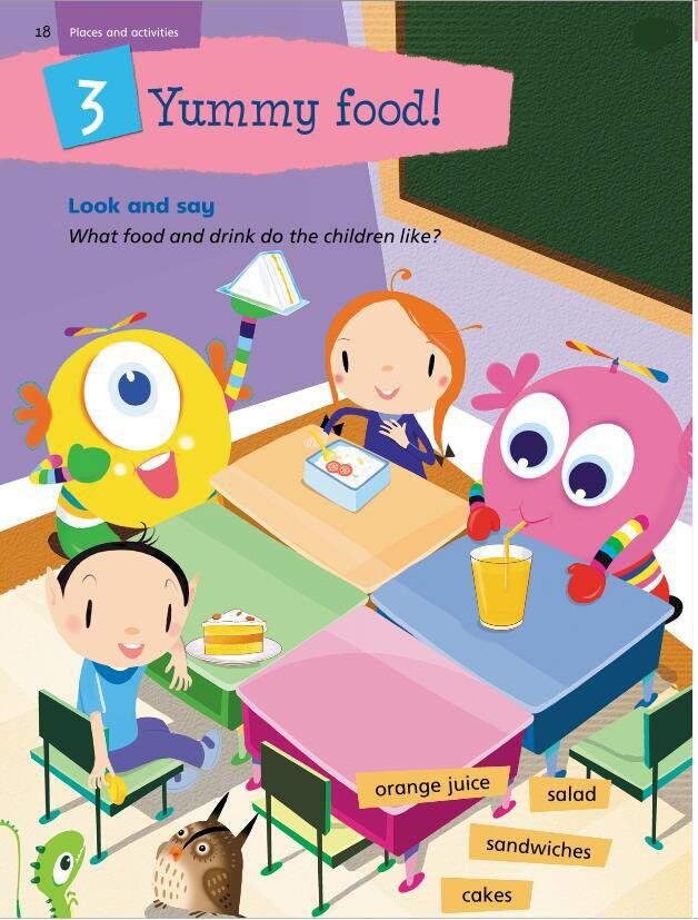 3 Yummy food!