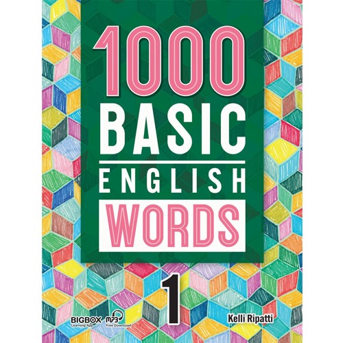 1000 Basic English words book 1 封面