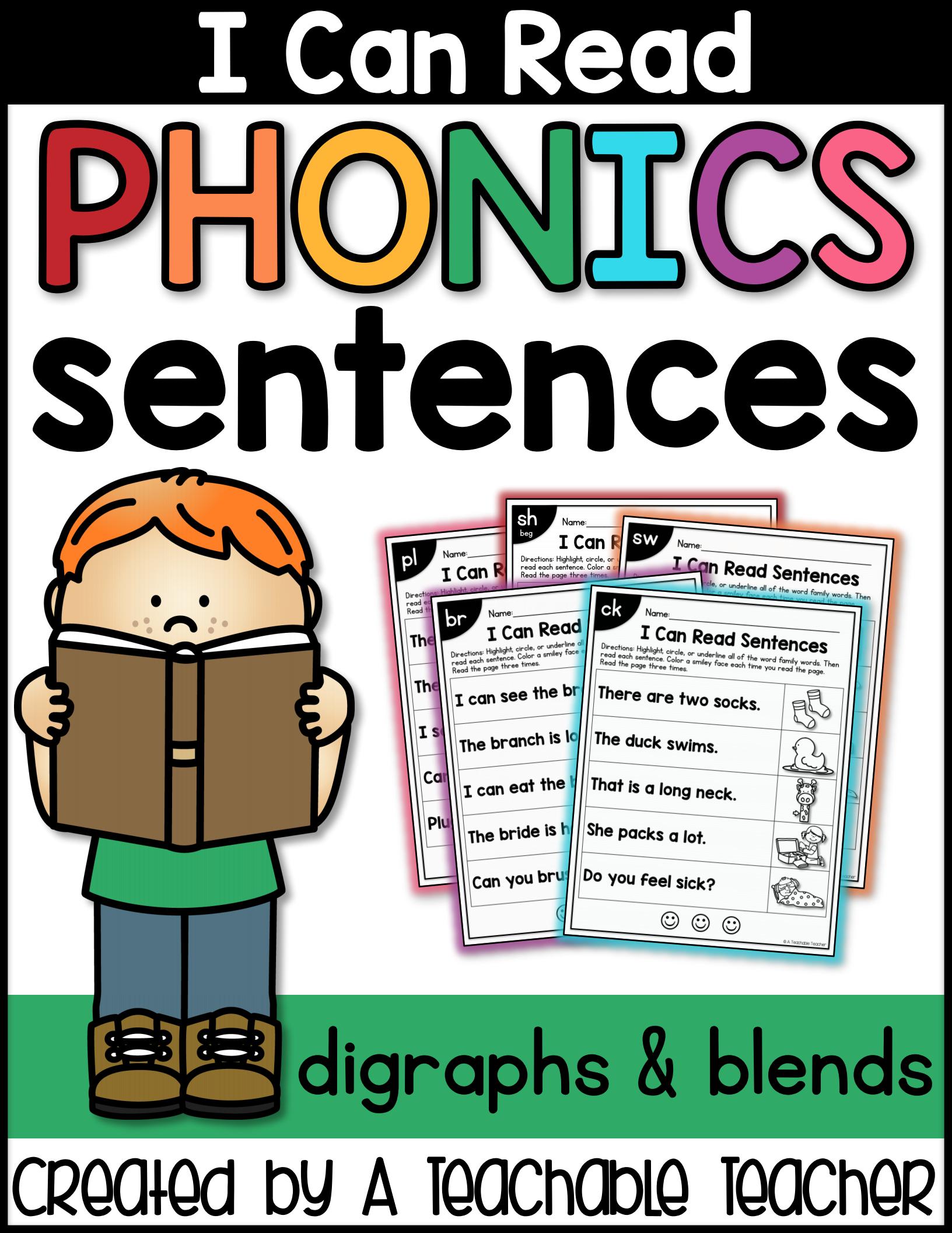 豌豆digraphs and blends 封面