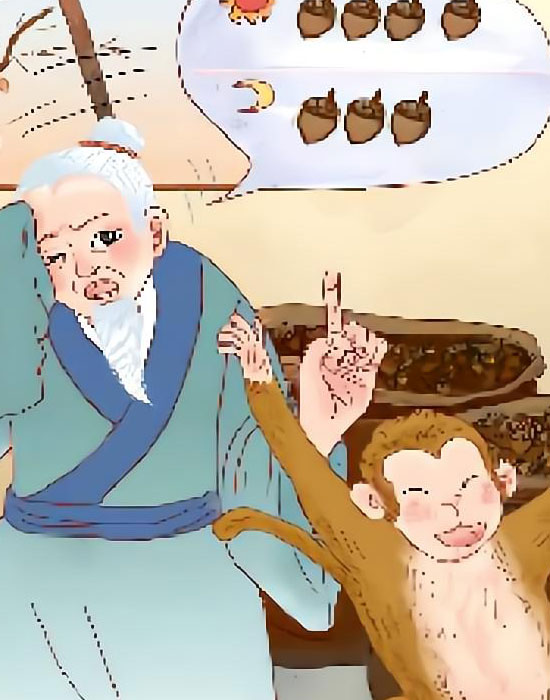 朝三暮四