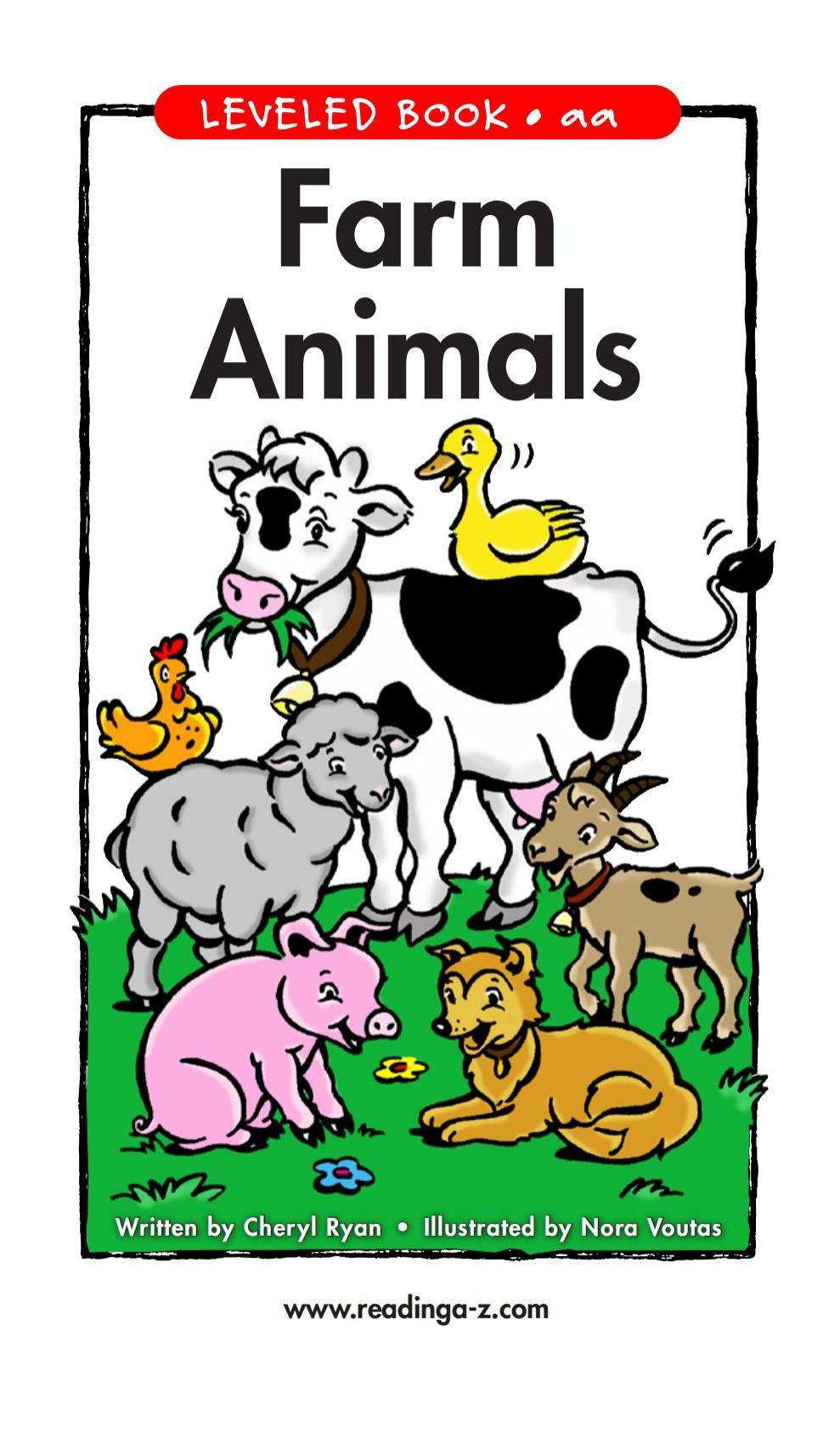 Farm Animals测试