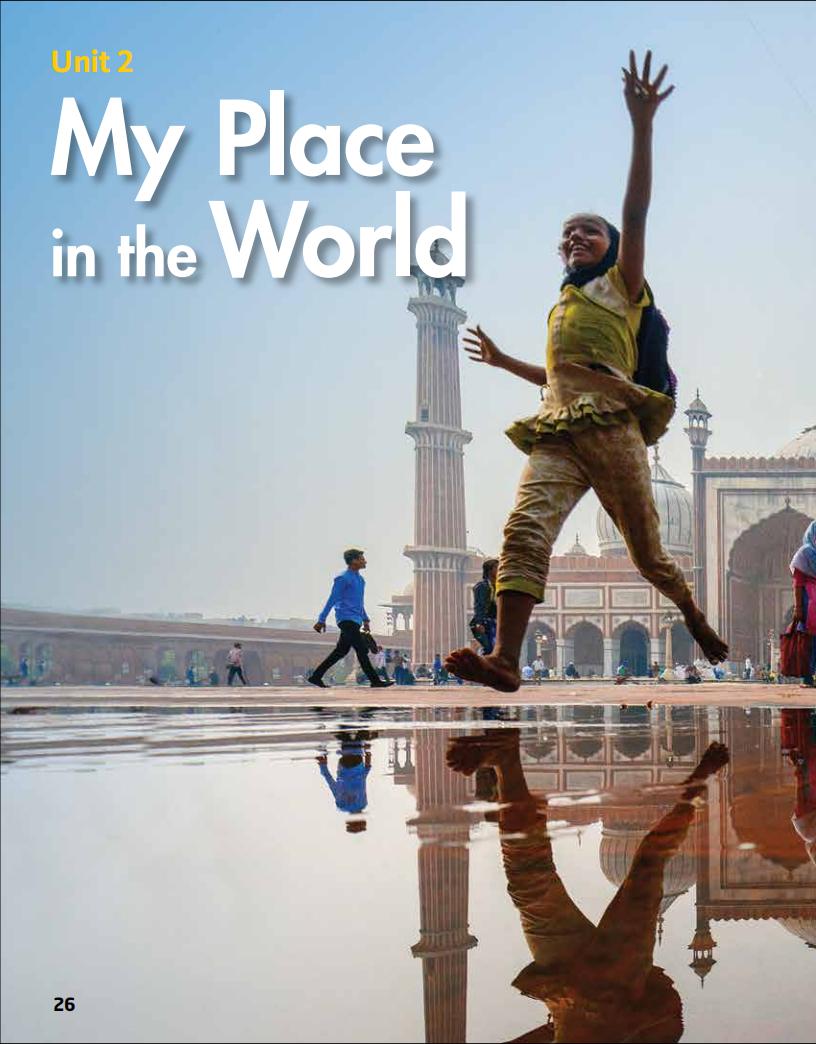 2 My Place in the World
