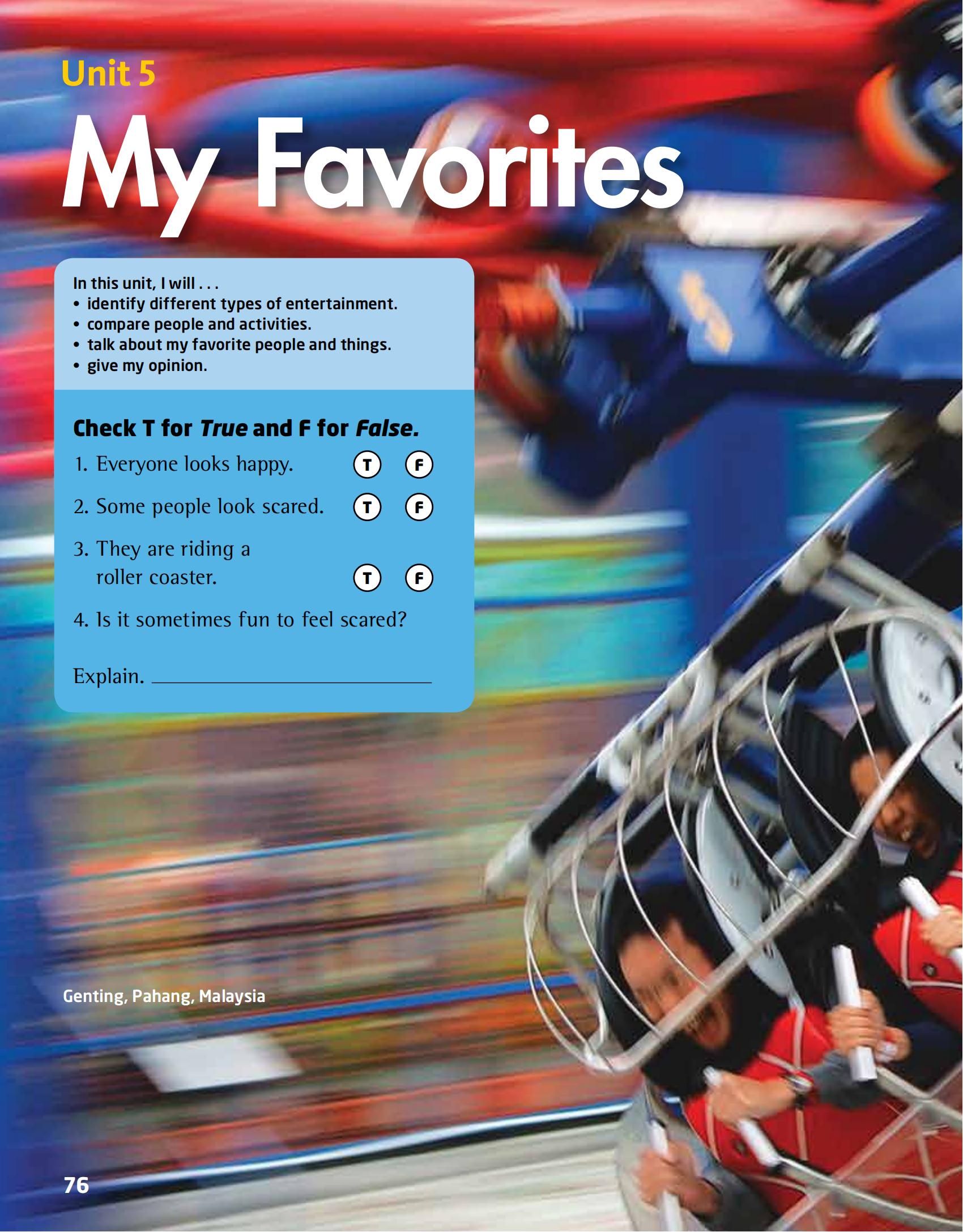 5 My Favorites