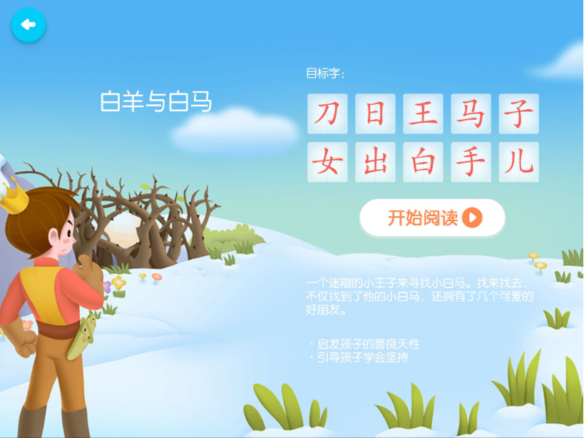 白羊与白马