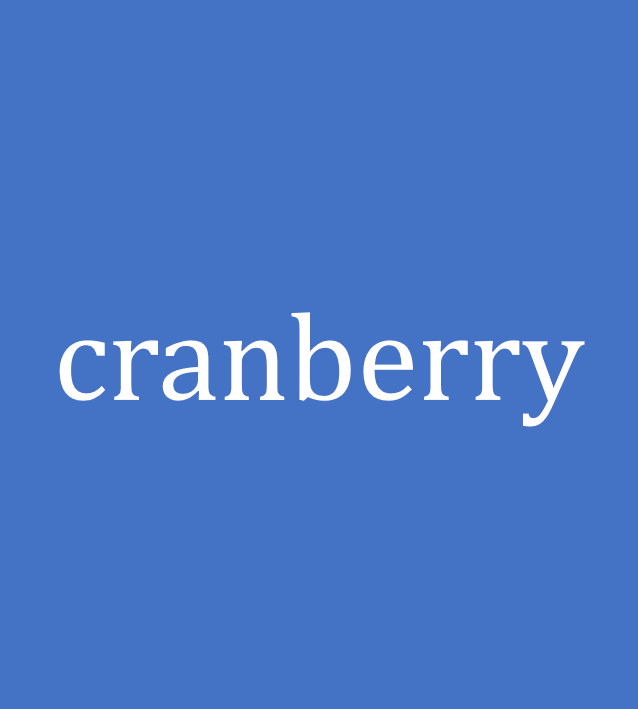 cranberry