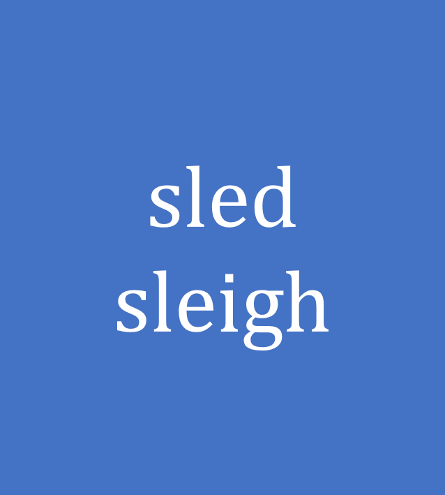 sled