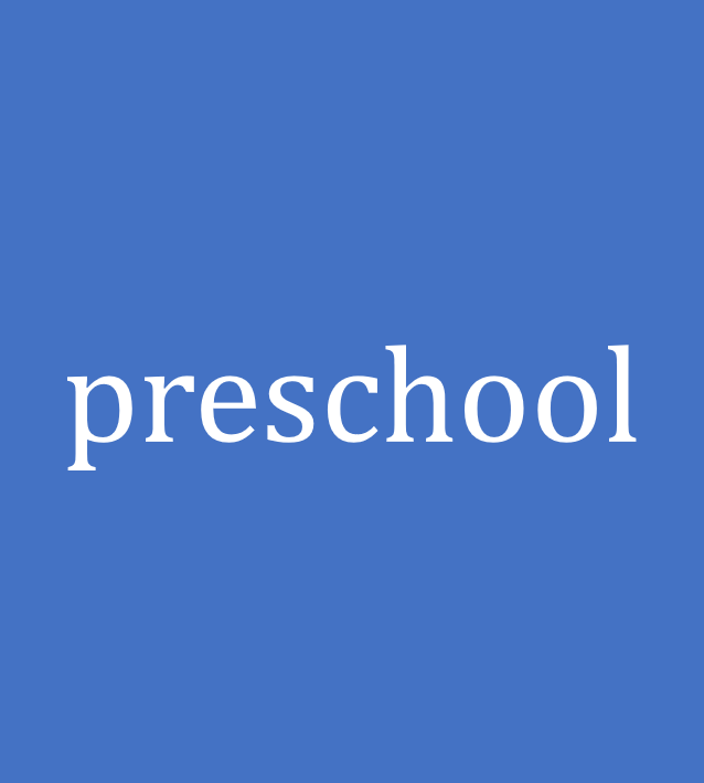 preschool