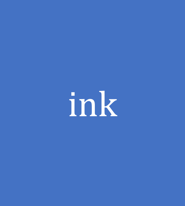 ink