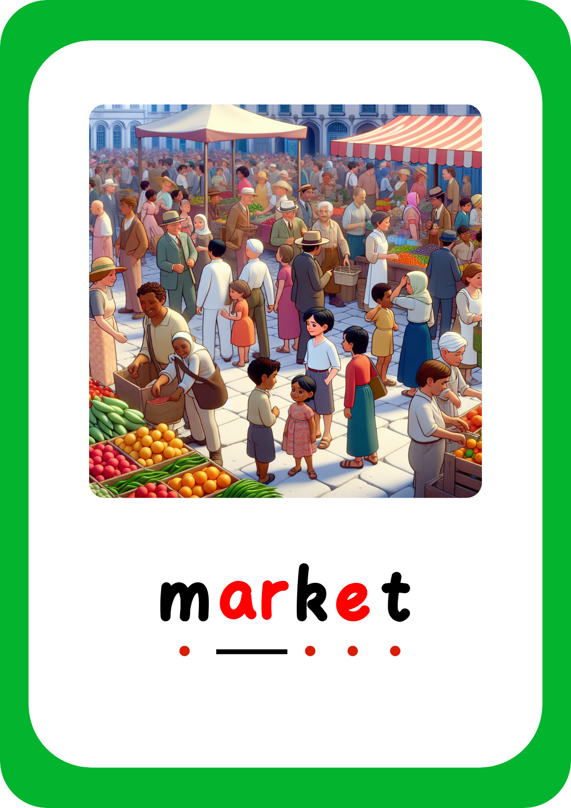 1 At the market