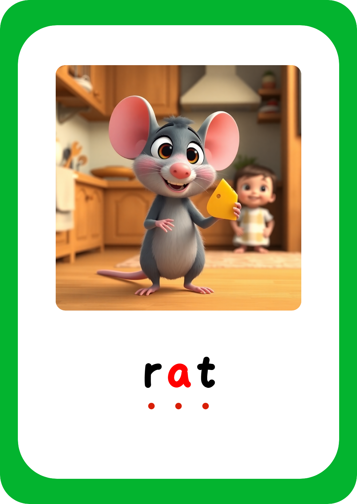 The pet rats 单词表