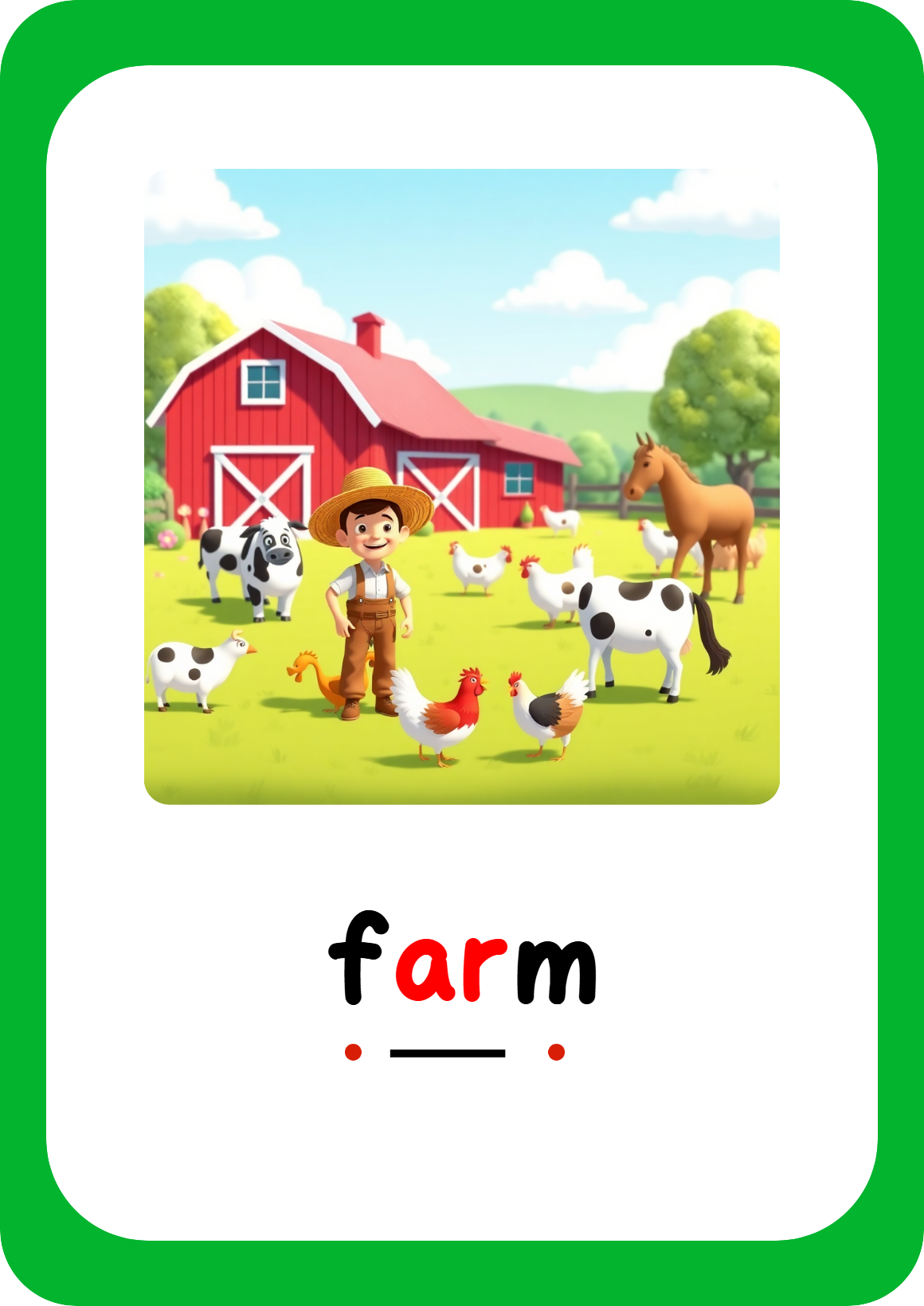 On the farm
