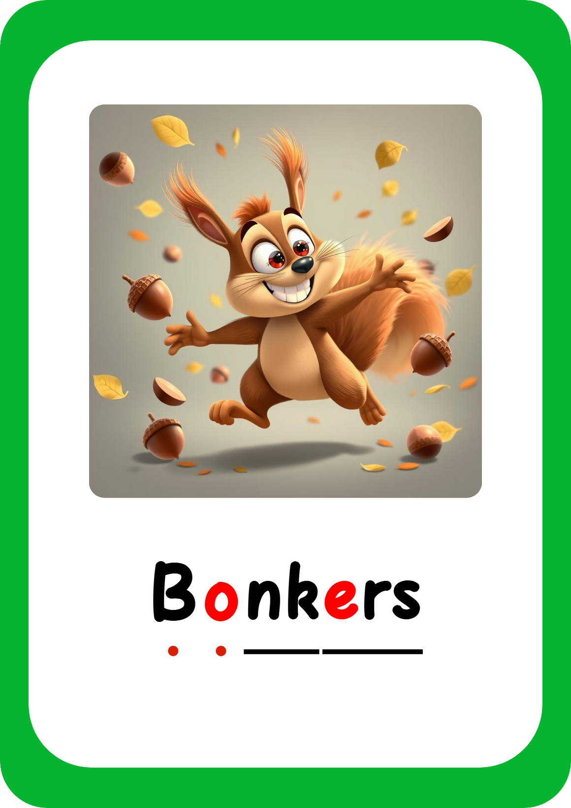 Bonkers likes to Bark
