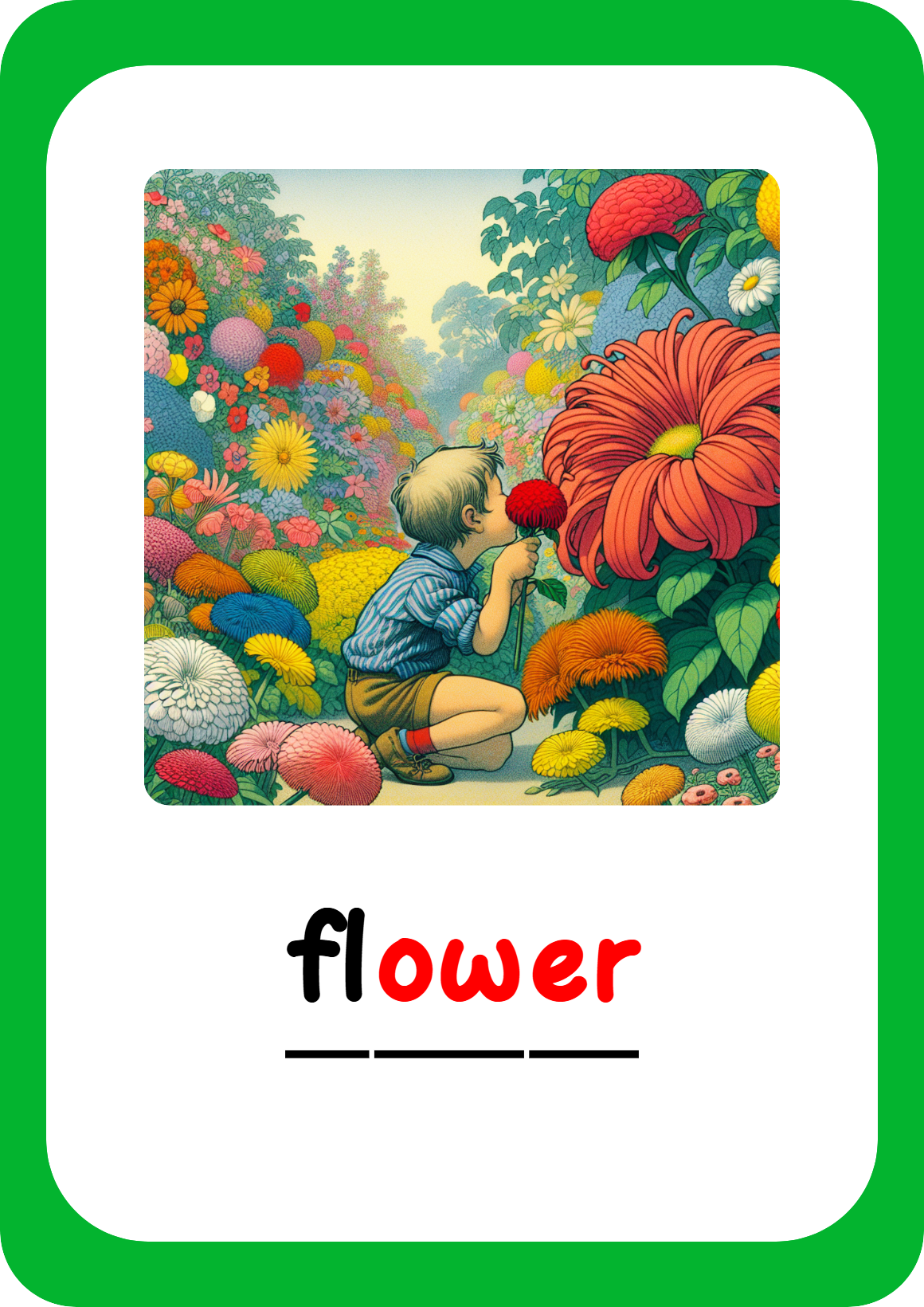 23 The flower