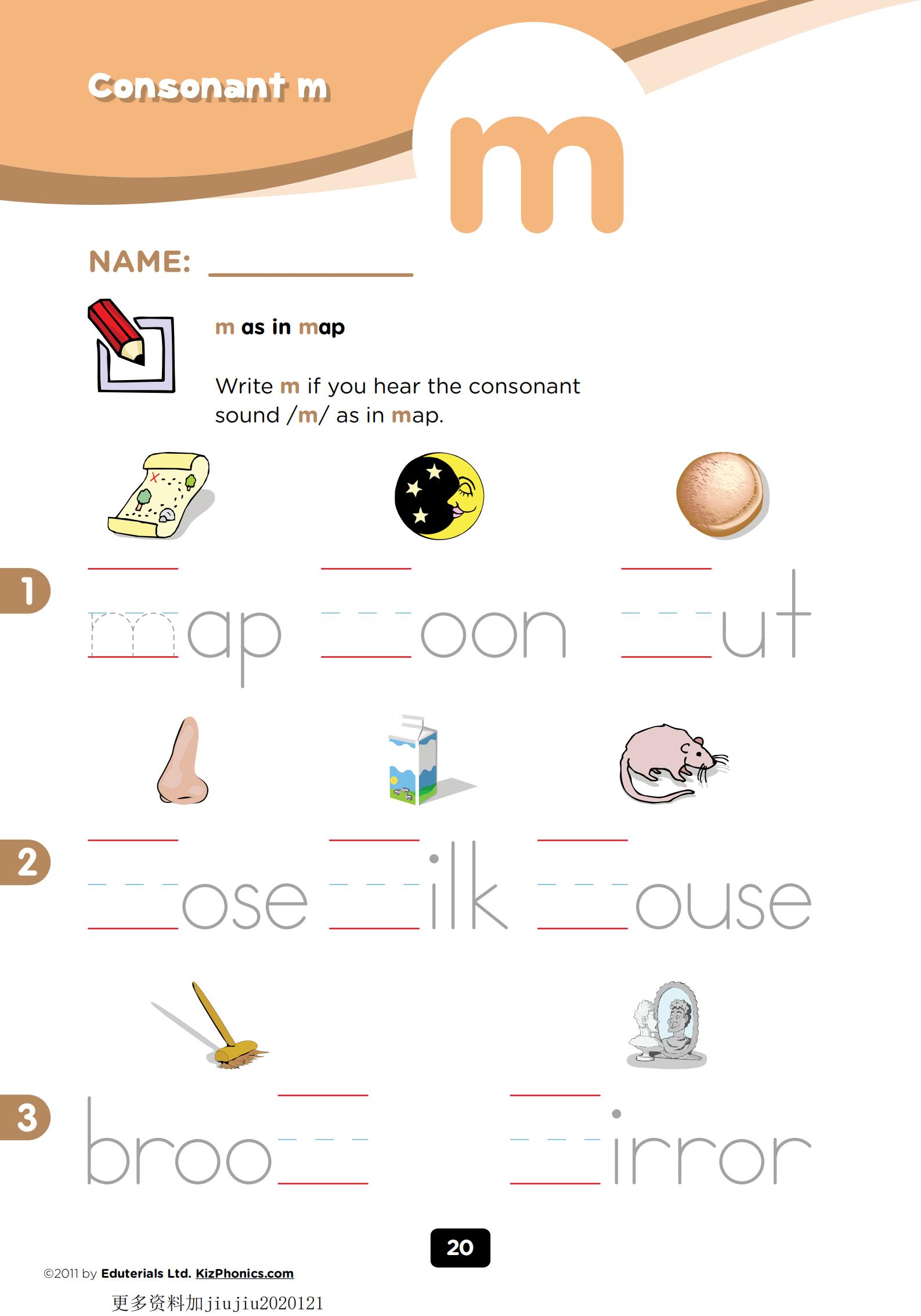 m