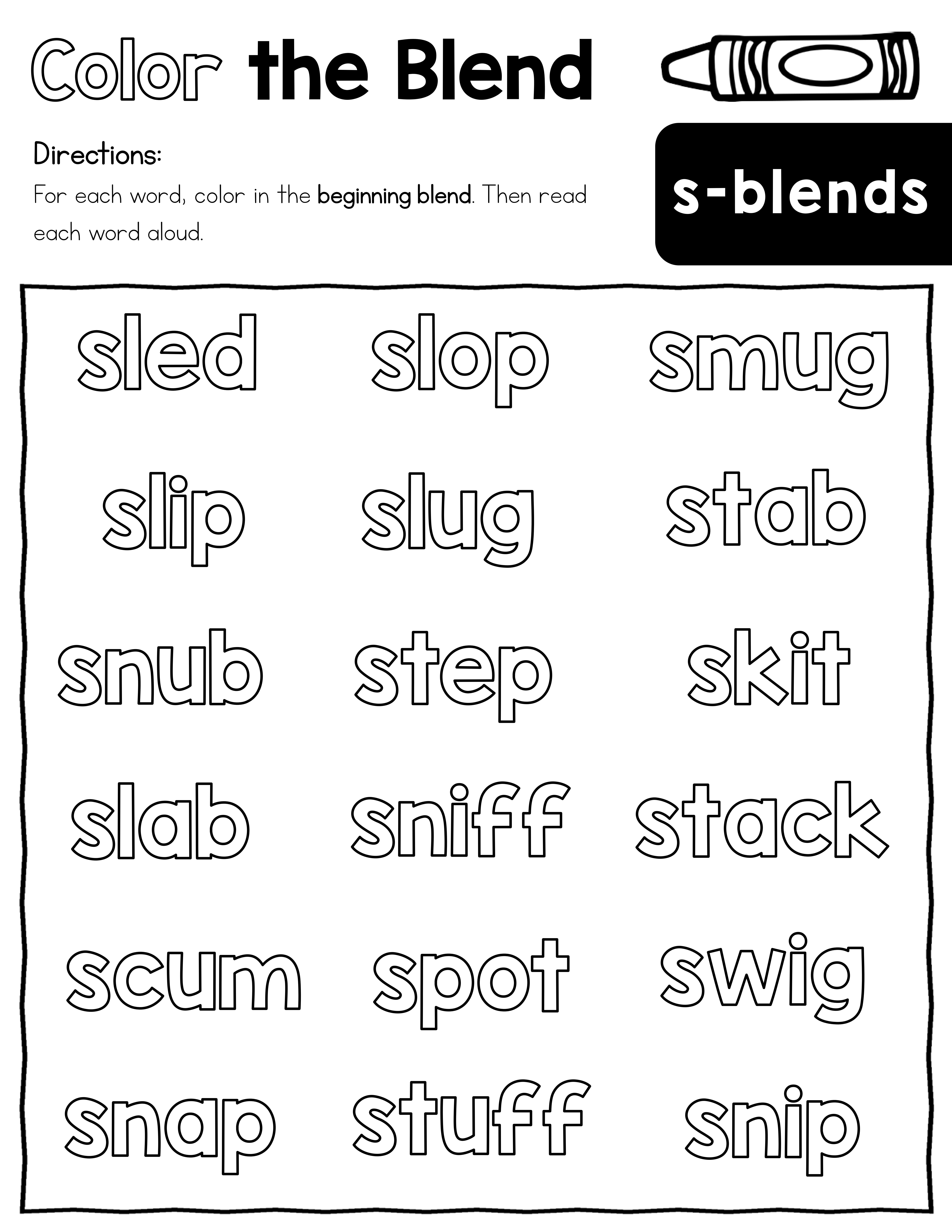 s blends