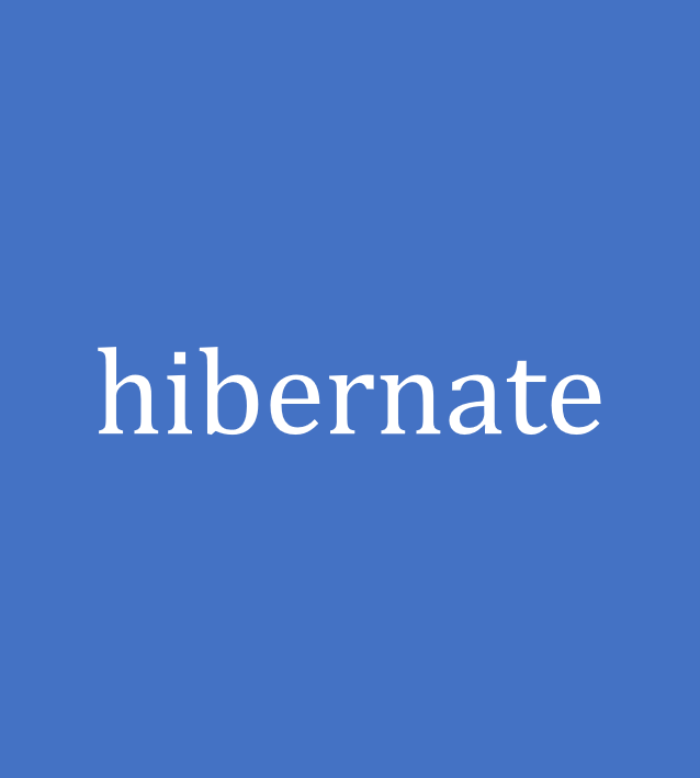 hibernate