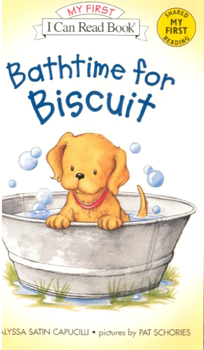Bathtime for Biscuit
