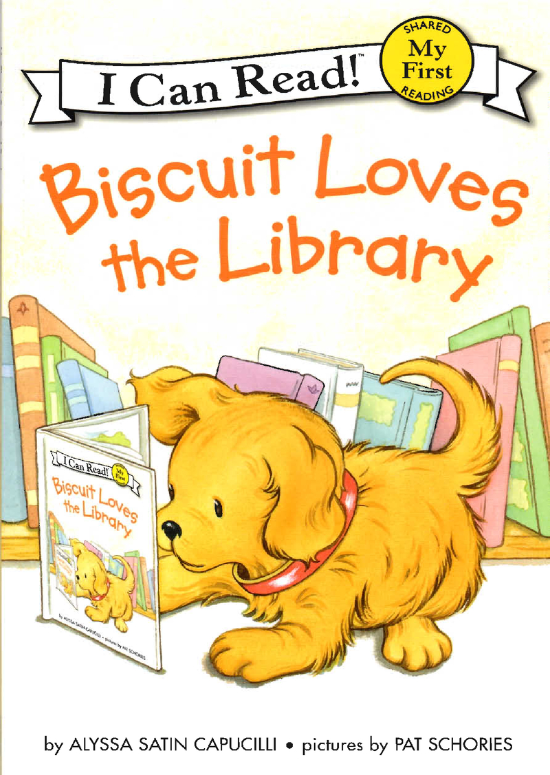 Biscuit Loves the library