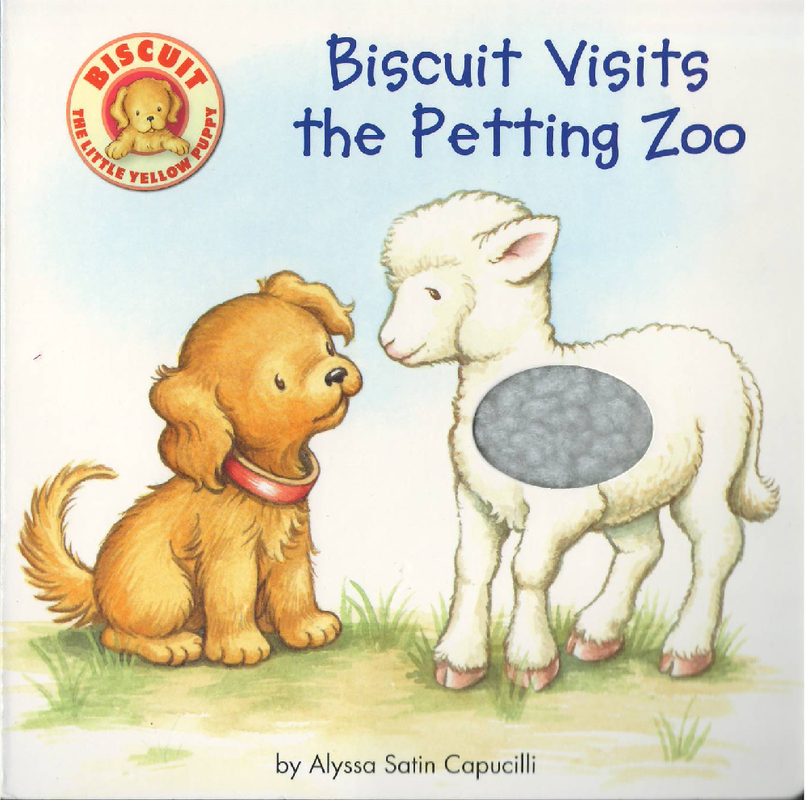 Biscuit visits the petting zoo