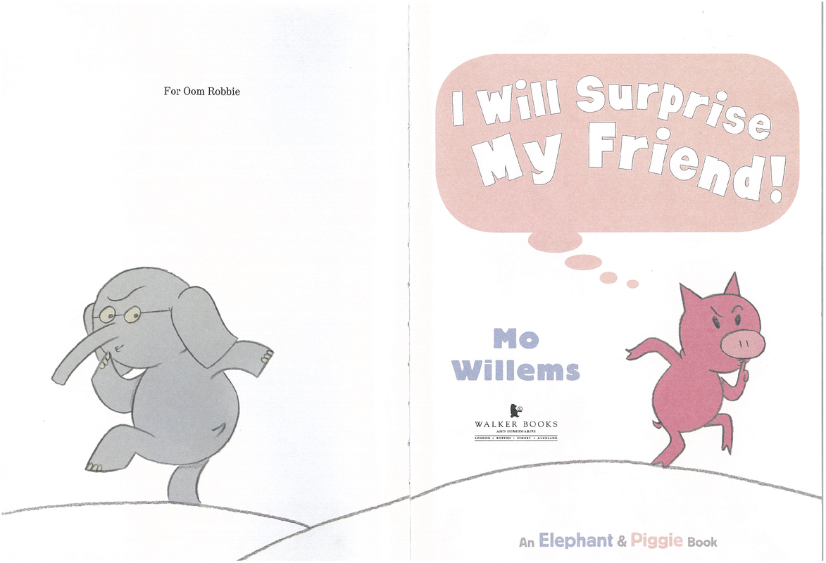 I Will Surprise My Friend