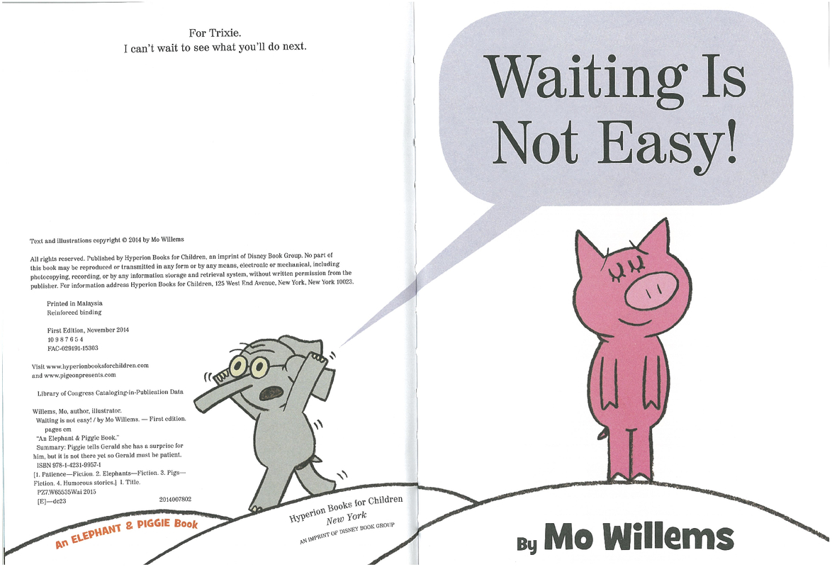Waiting is not easy