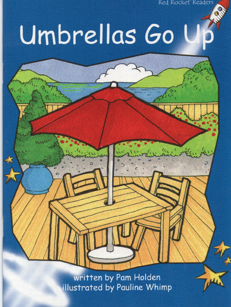 umbrellas go up