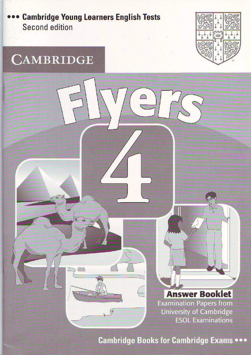 Flyers 4 key(剑桥少儿英语考试全真试题第三级d)