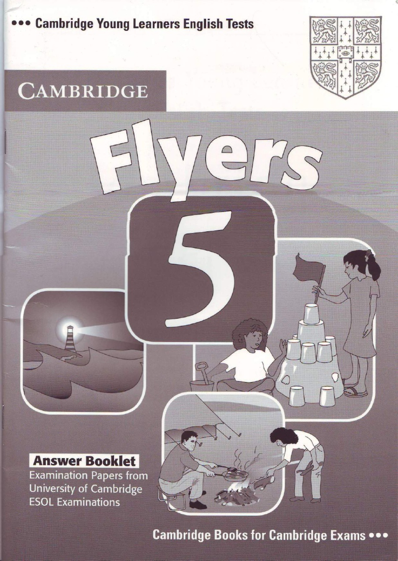 Flyers 5 key(剑桥少儿英语考试全真试题第三级e)