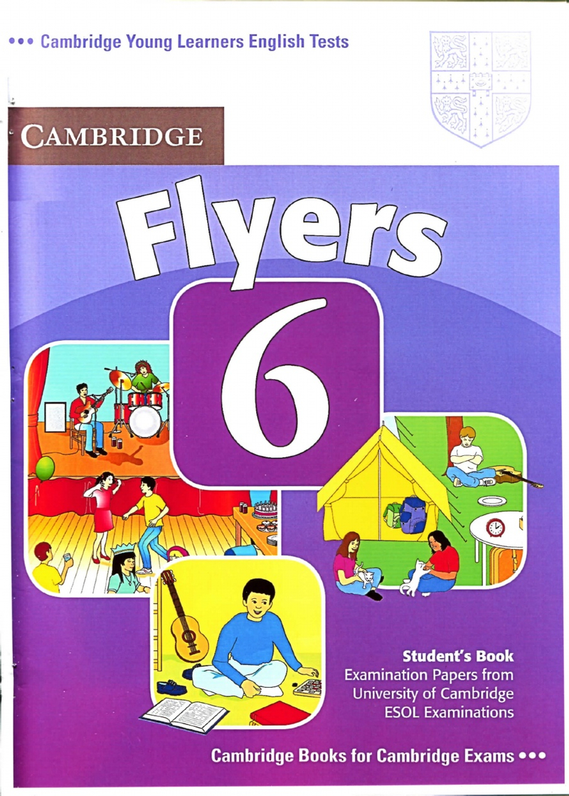 Flyers 6(剑桥少儿英语考试全真试题第三级f)