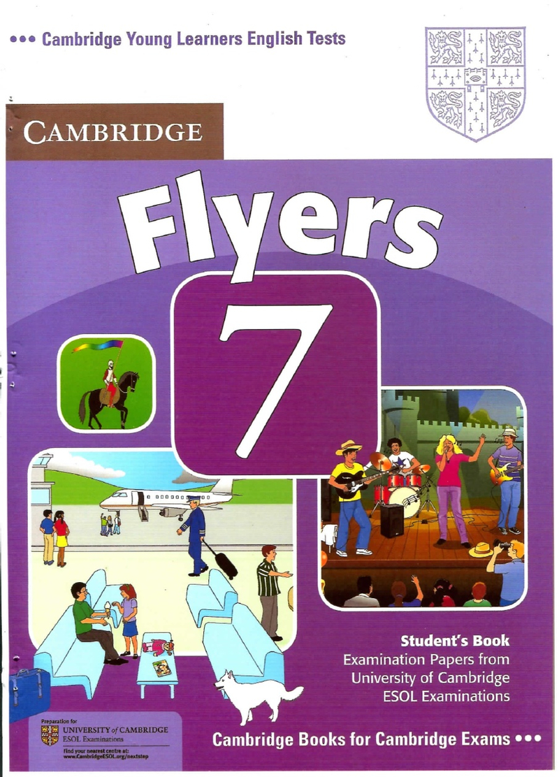 Flyers 7(剑桥少儿英语考试全真试题第三级g)