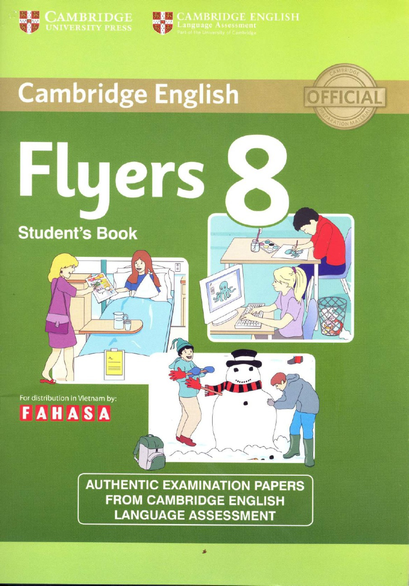Flyers 8(剑桥少儿英语考试全真试题第三级h