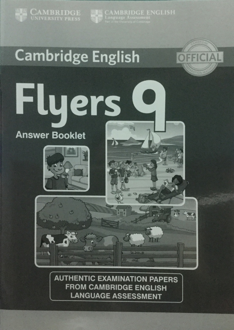 Flyers 9 key(剑桥少儿英语考试全真试题第三级i