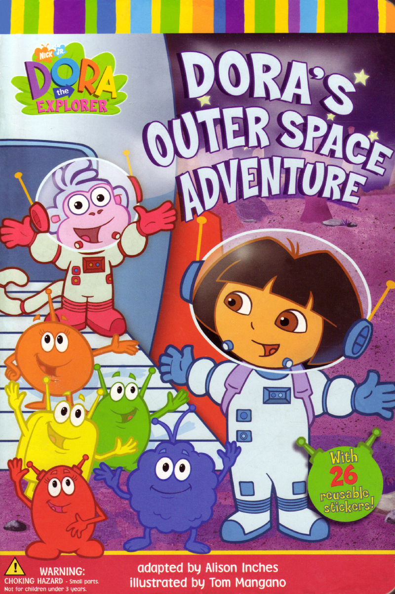Dora's Outer Space Adventure (2004.Simon Spotlight-Nick Jr.) (Brainiac)