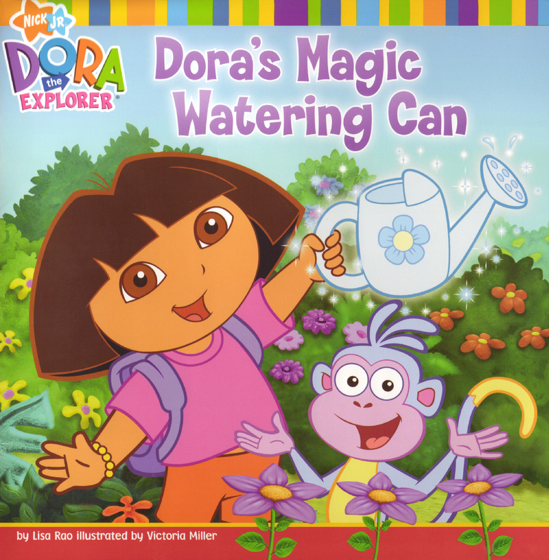 Dora's Magic Watering Can (2008.Scholastic) (Brainiac)