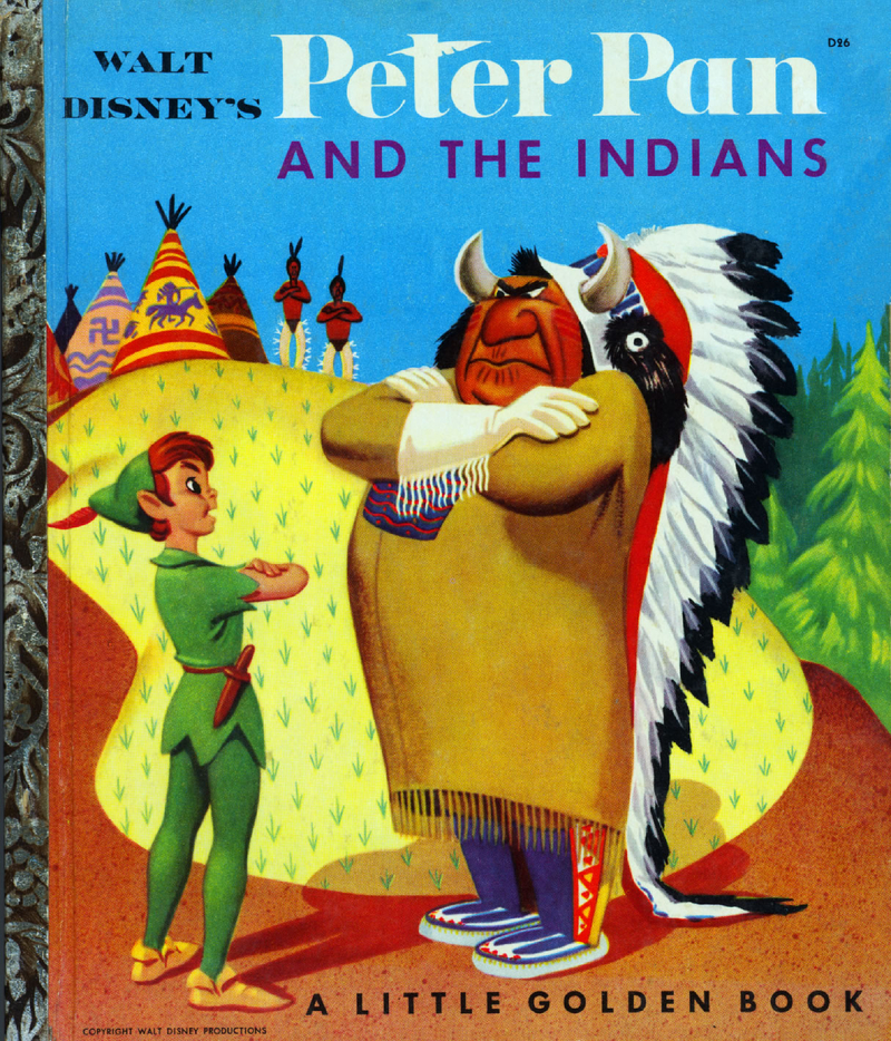 Walt Disney_Peter Pan and the Indians