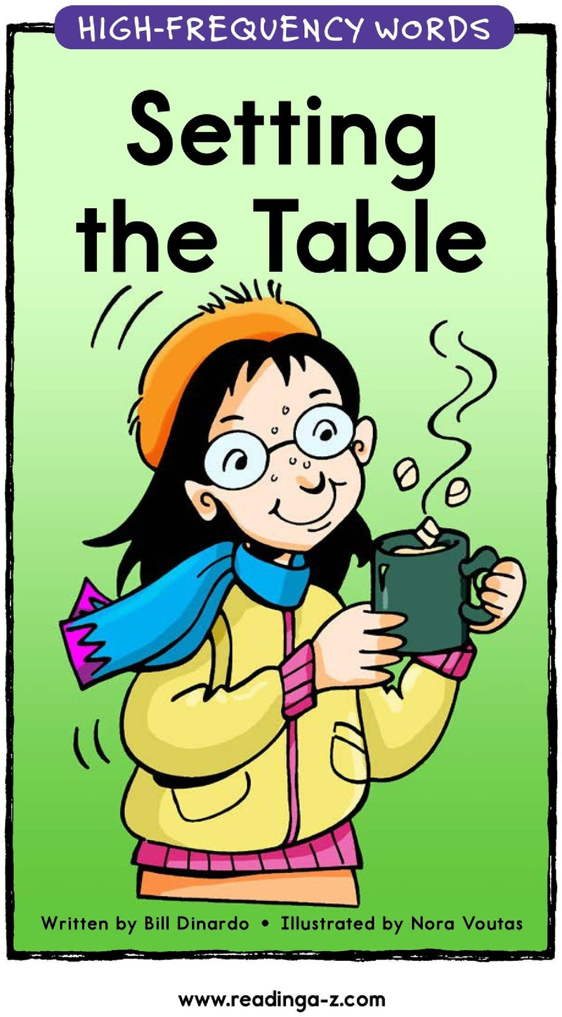 Setting the Table