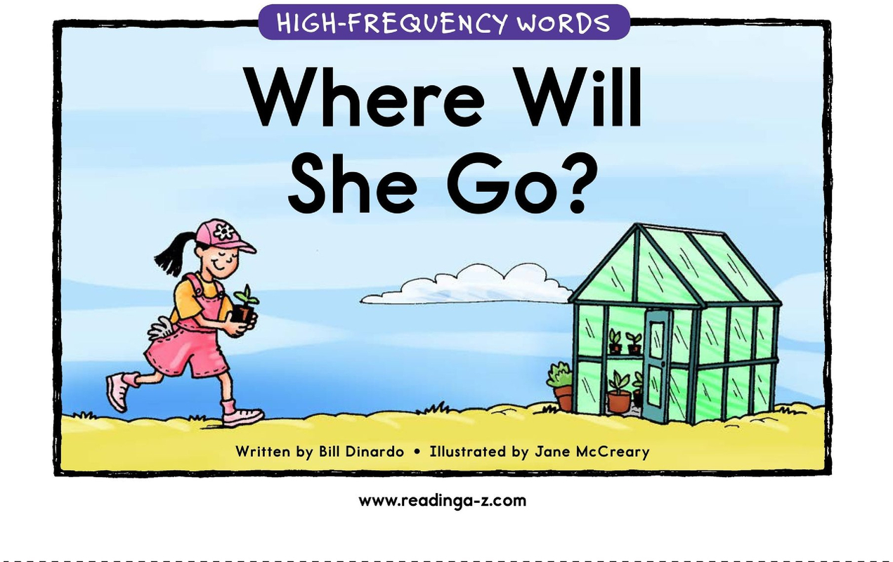 Where Will She Go 
