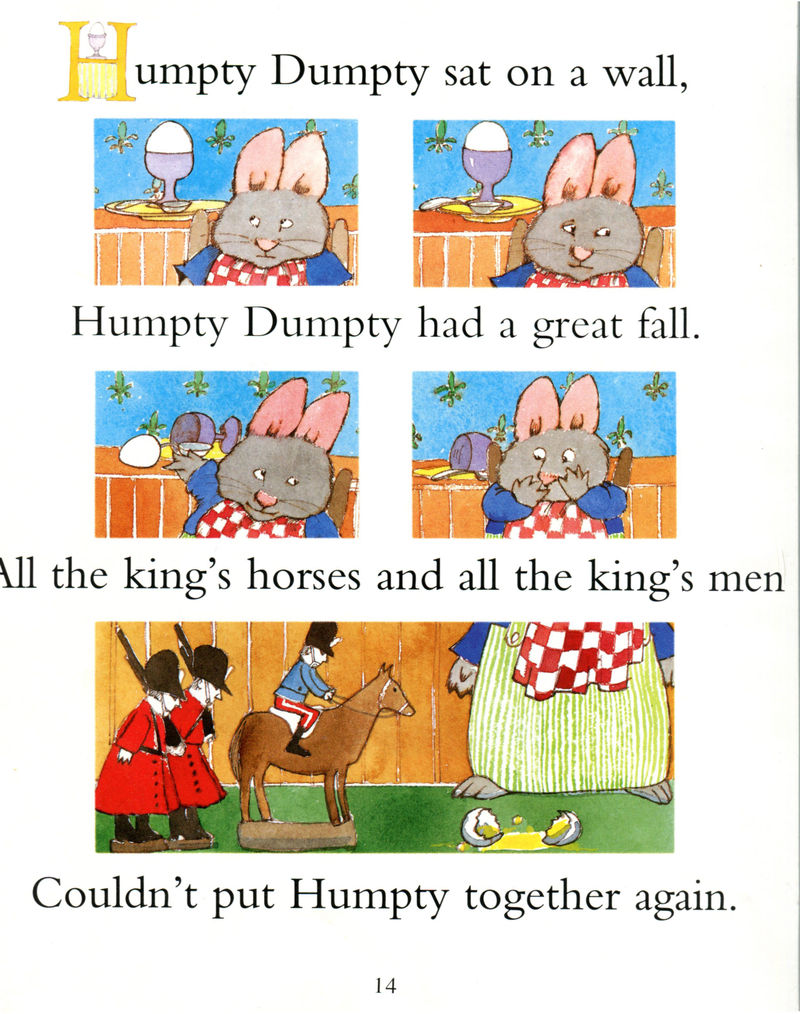 鹅妈妈童谣-- Humpty Dumpty