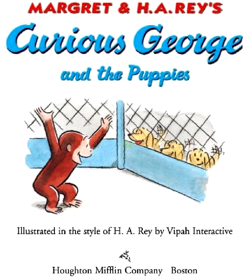 Curious George and Puppies