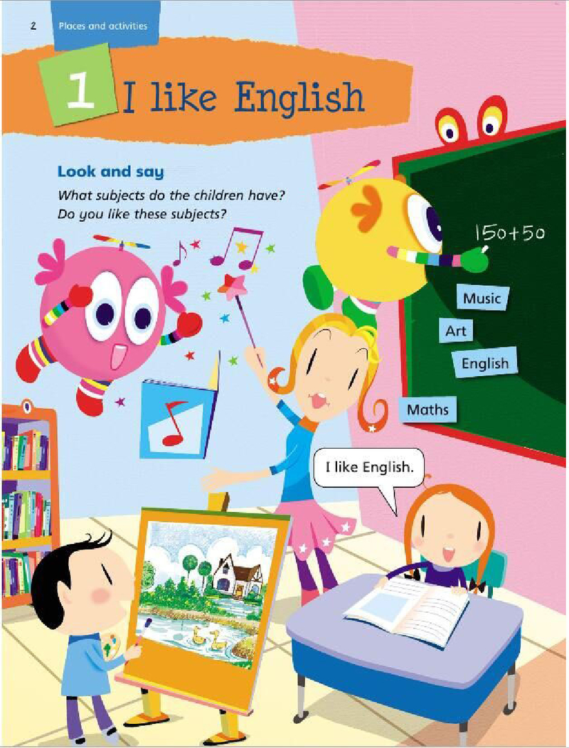 1 I like English