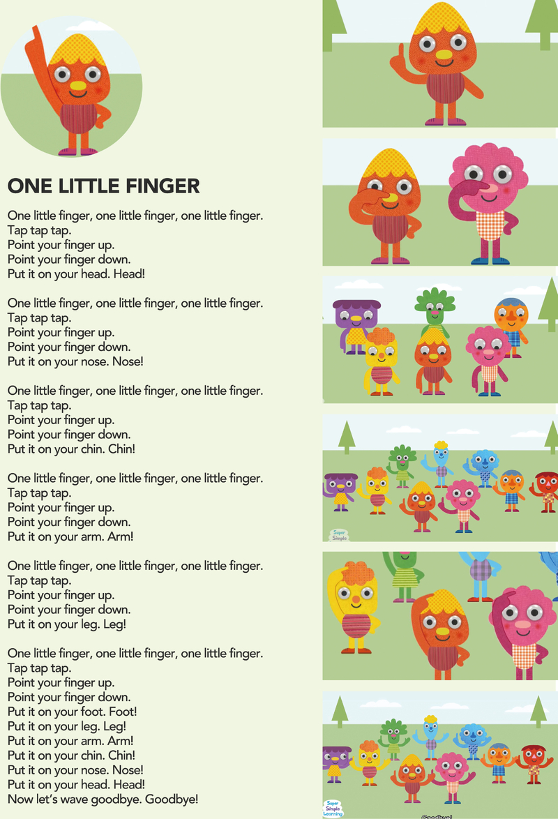 自我认知3-One Little Finger