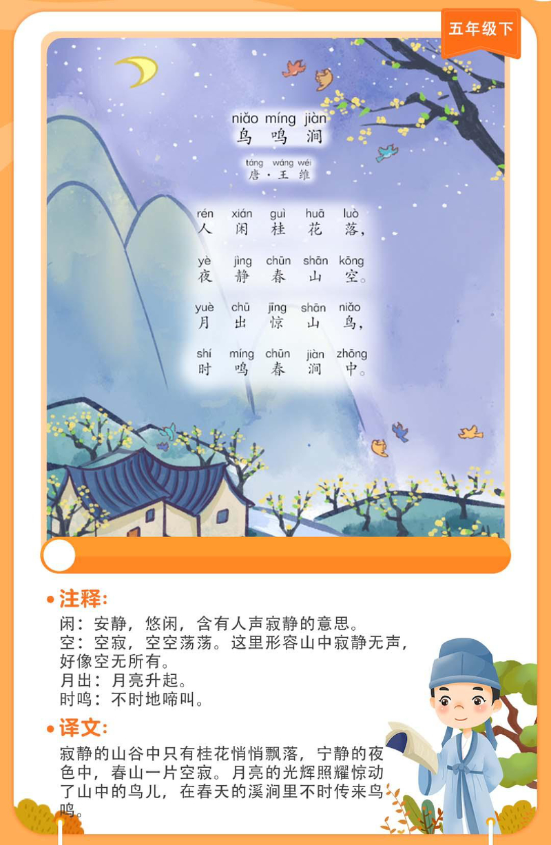 鸟鸣涧
