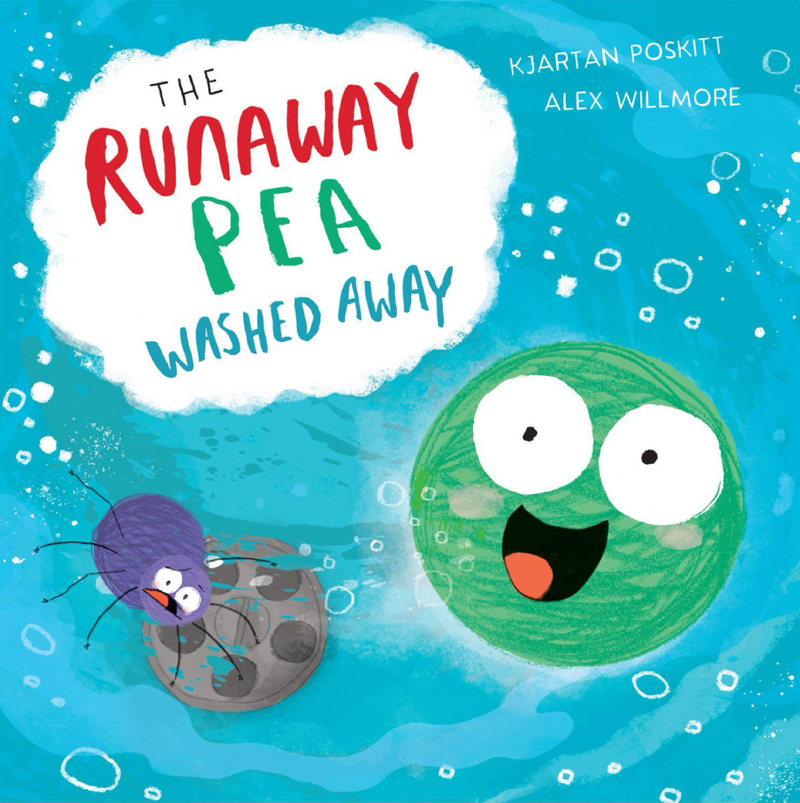 2. The Runaway Pea Washed Away - Kjartan Poskitt（蓝）