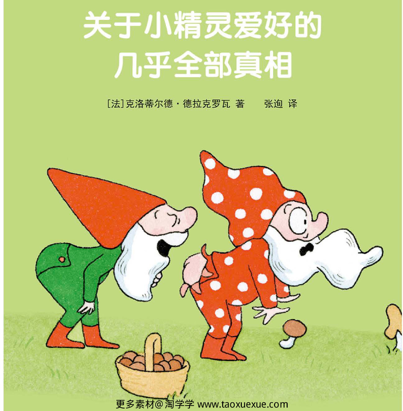 关于小精灵的一切-8本-法国 封面