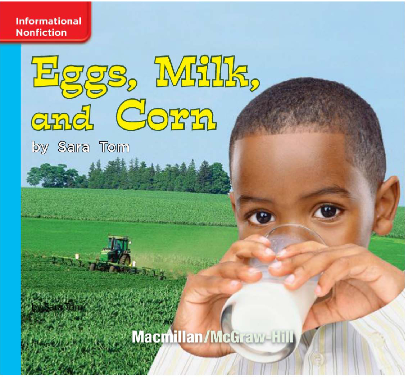 eggs milk and corn